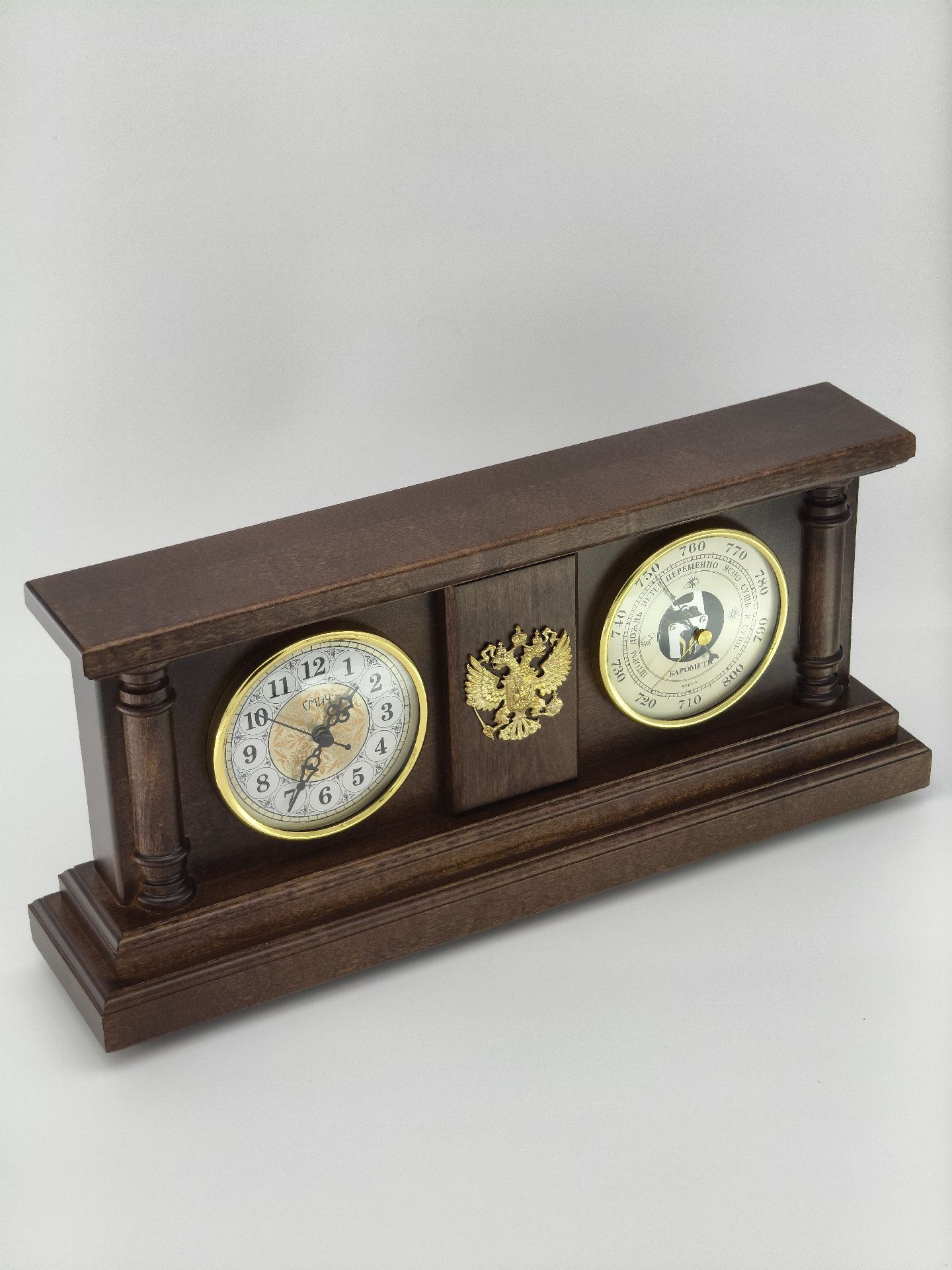 Часы/Барометр II Герб РФ