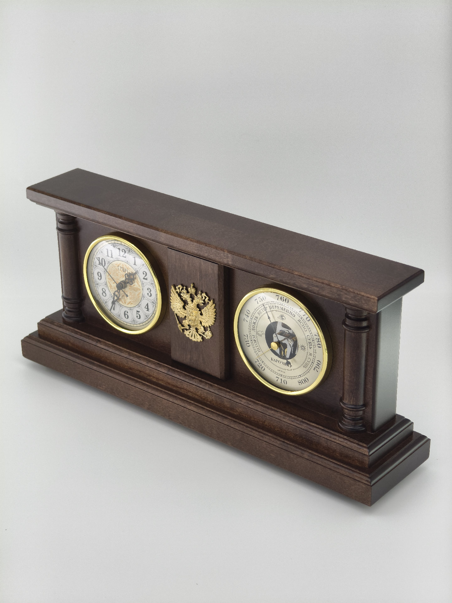 Часы/Барометр II Герб РФ