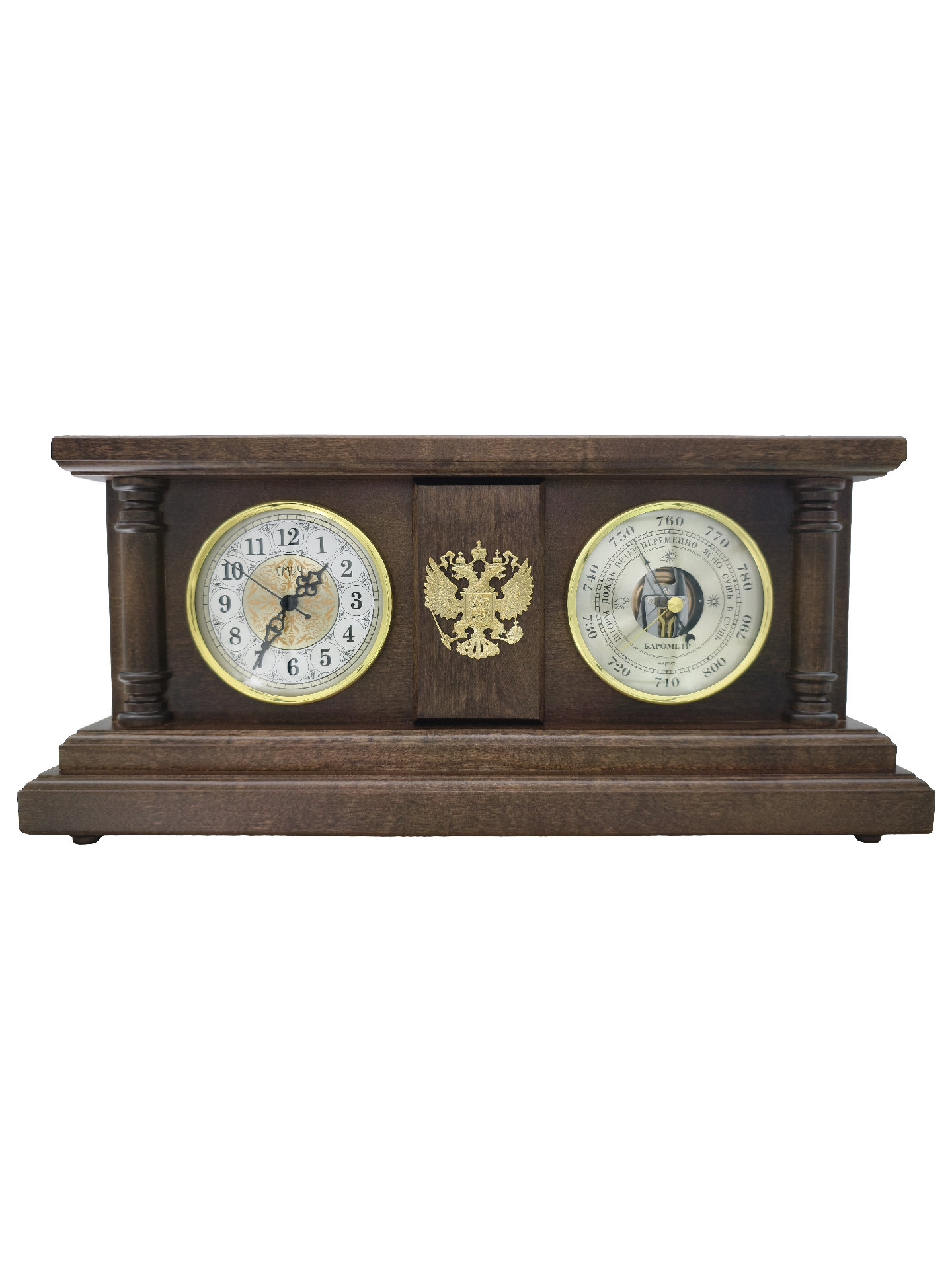 Часы/Барометр II Герб РФ