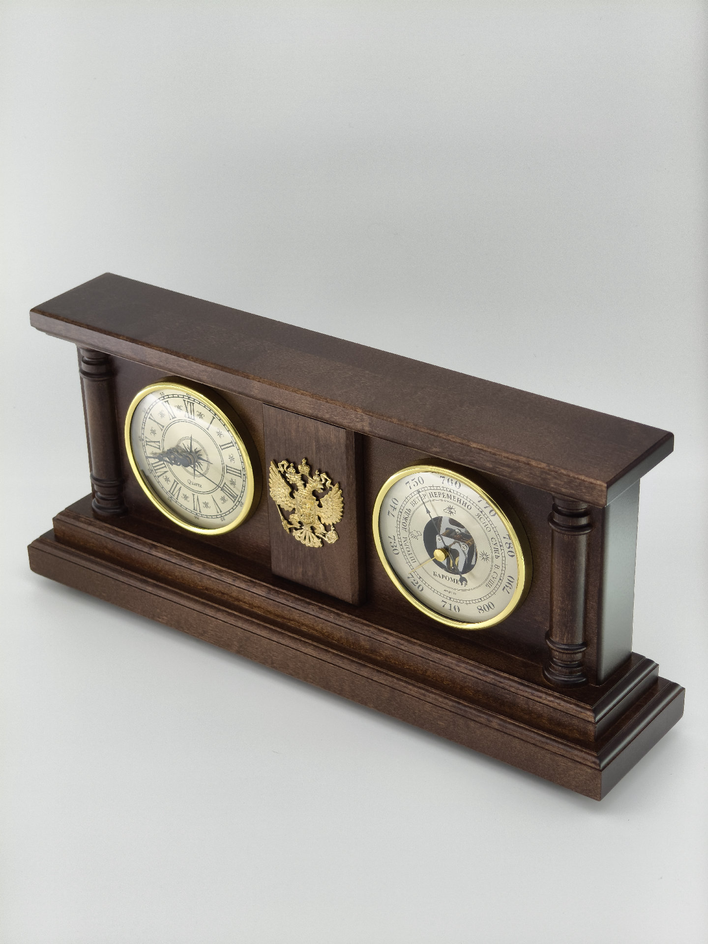 Часы/Барометр I Герб РФ